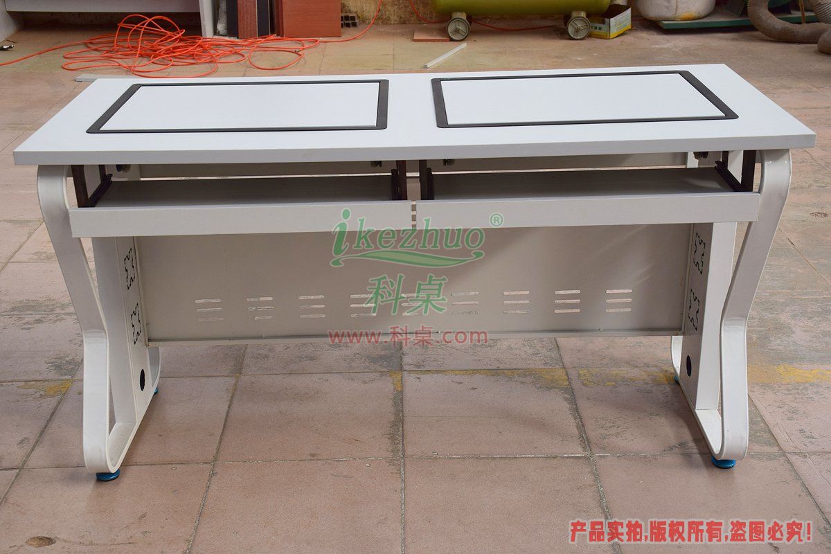 科桌家具,翻轉(zhuǎn)電腦桌,雙人電腦桌,雙人位金屬腳架帶邊框翻轉(zhuǎn)電腦桌K16-C 科桌家具,翻轉(zhuǎn)電腦桌,雙人電腦桌,雙人位金屬腳架帶邊框翻轉(zhuǎn)電腦桌K16-C